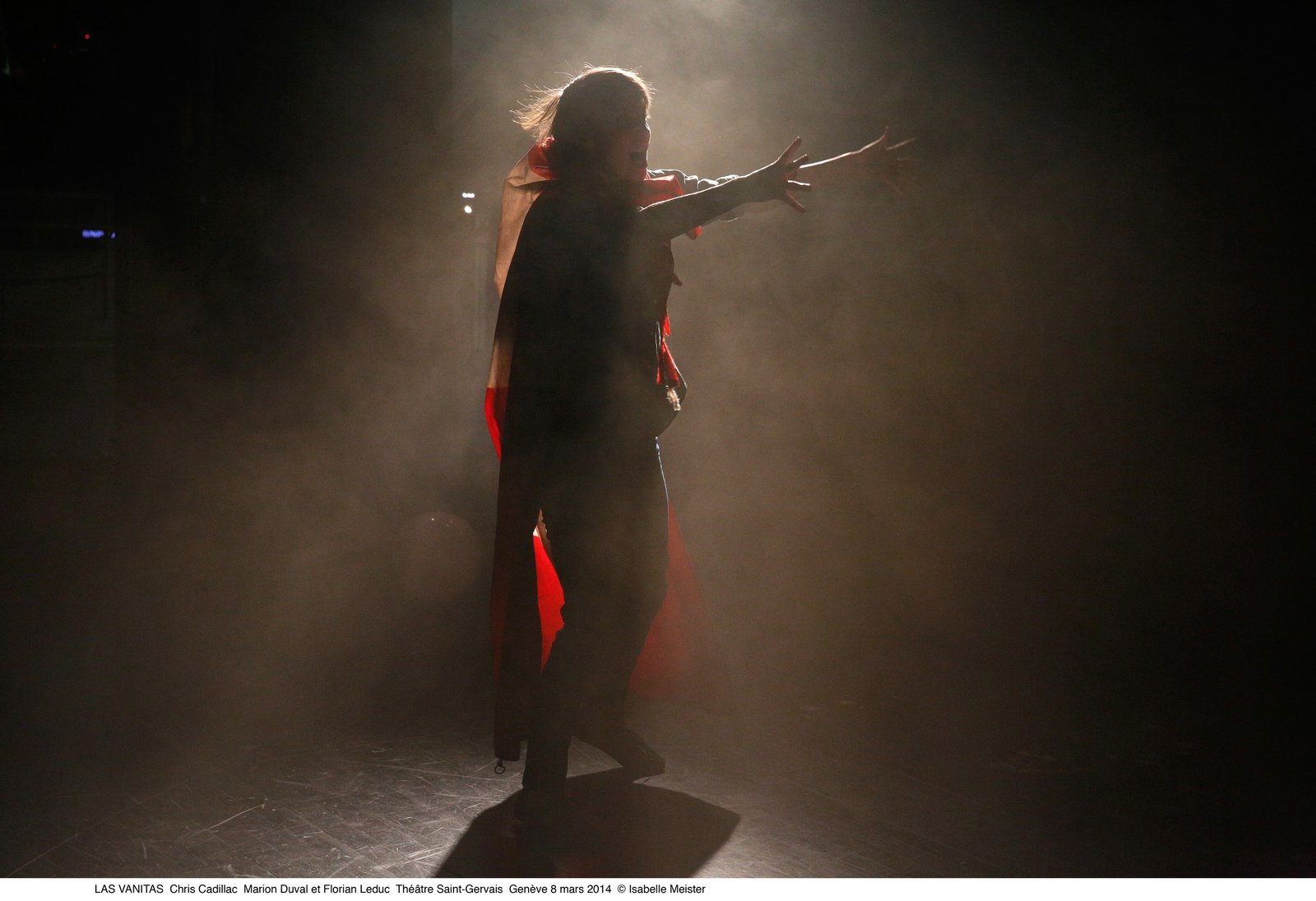 Las Vanitas — scénographie et lumière : Florian Leduc. Mise en scène : Marion Duval, 2014. Photo 3 sur 7.