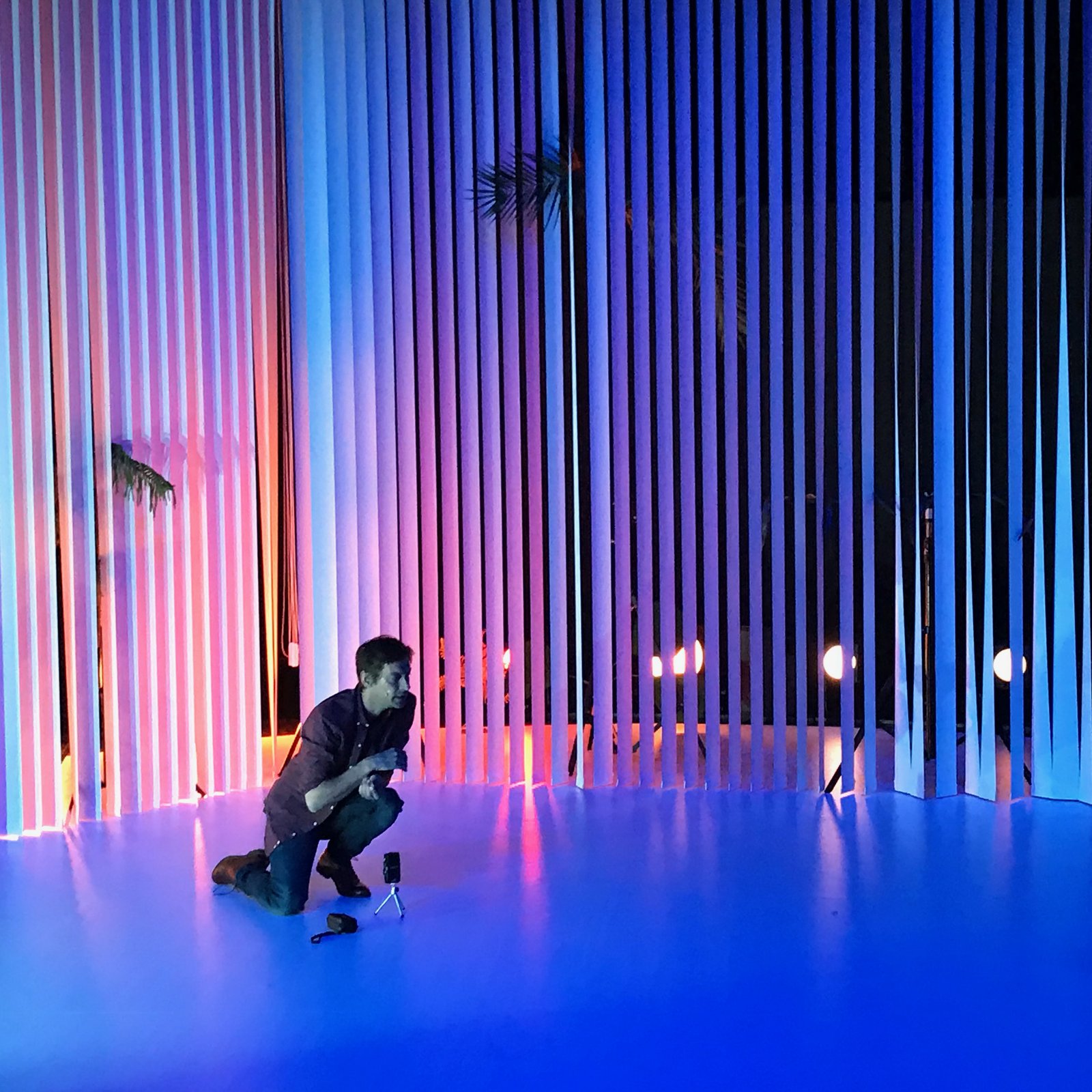 Rencontre avec Pierre Pica — set & lighting design by Florian Leduc, directed by Émilie Rousset, 2018, photo 1 of 10